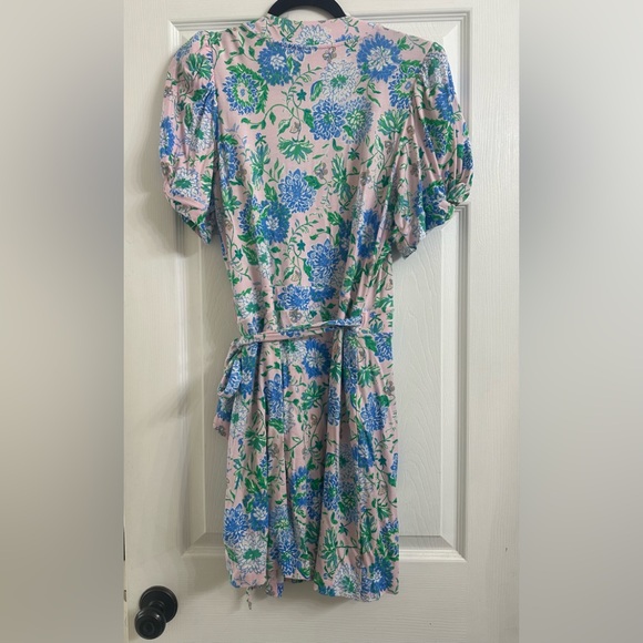 Lilly Pulitzer Sailynn short sleeve wrap romper size Large - Picture 5 of 5